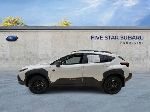 Crystal White Pearl 2026 Subaru Crosstrek Wilderness