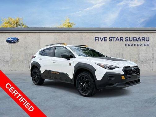 Crystal White Pearl 2026 Subaru Crosstrek Wilderness