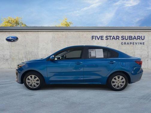 Blue 2023 Kia Rio S