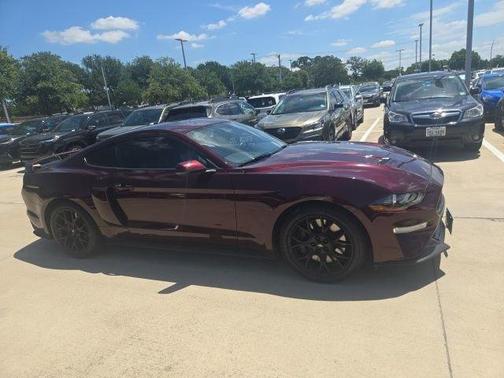 Royal Crimson Metallic Tinted Clearcoat 2018 Ford Mustang EcoBoost Premium