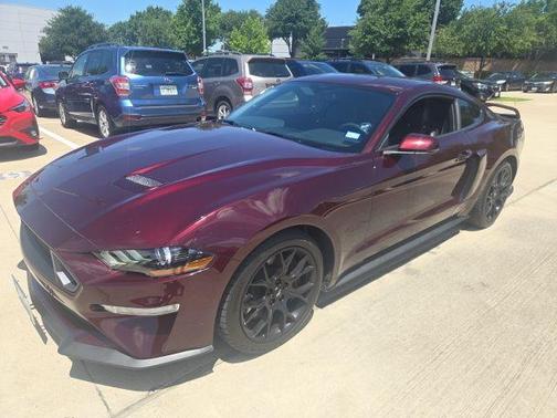 Royal Crimson Metallic Tinted Clearcoat 2018 Ford Mustang EcoBoost Premium