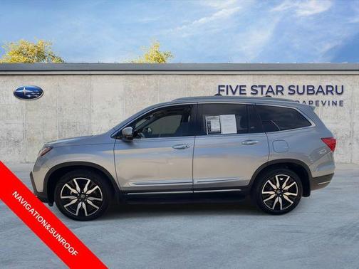 Lunar Silver Metallic 2019 Honda Pilot Elite