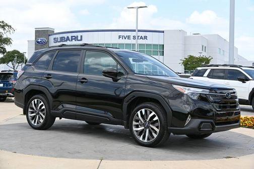 Crystal Black Silica 2026 Subaru Forester Touring
