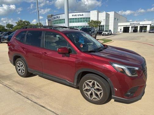 Crimson Red Pearl 2023 Subaru Forester Premium