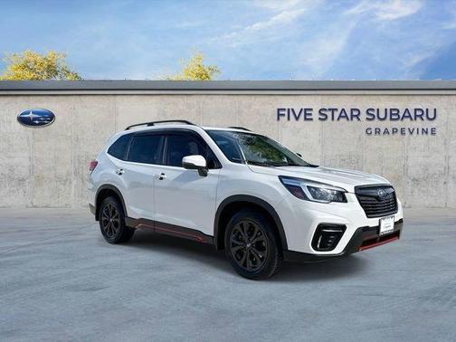 Crystal White Pearl 2021 Subaru Forester Sport