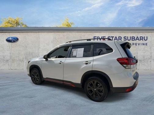 Crystal White Pearl 2021 Subaru Forester Sport