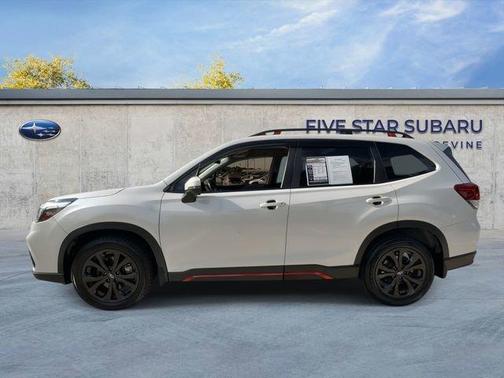 Crystal White Pearl 2021 Subaru Forester Sport
