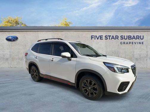 Crystal White Pearl 2021 Subaru Forester Sport