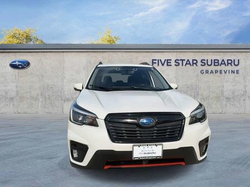 Crystal White Pearl 2021 Subaru Forester Sport