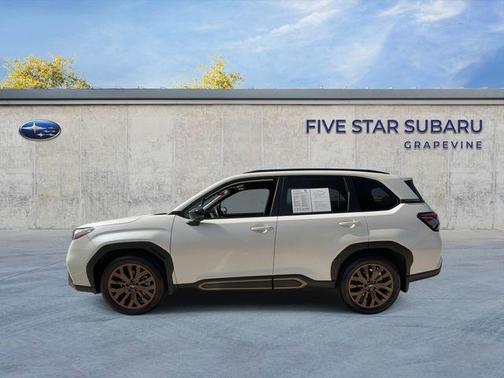Crystal White Pearl 2025 Subaru Forester Sport