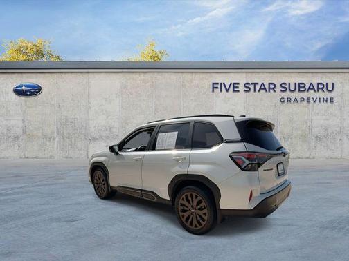 Crystal White Pearl 2025 Subaru Forester Sport
