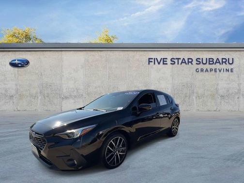 Crystal Black Silica 2024 Subaru Impreza Sport
