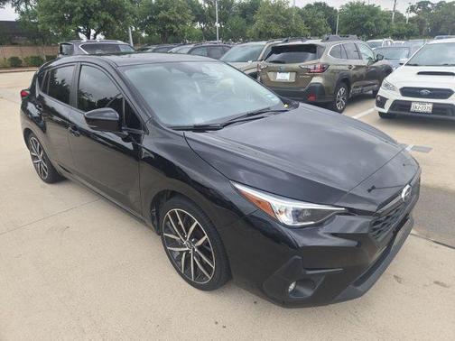 Crystal Black Silica 2024 Subaru Impreza Sport