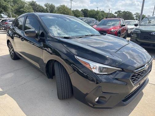 Crystal Black Silica 2024 Subaru Impreza Sport