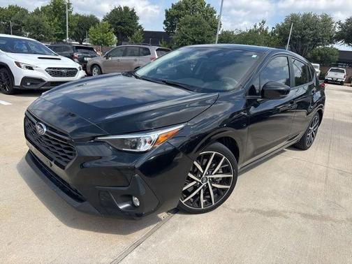 Crystal Black Silica 2024 Subaru Impreza Sport