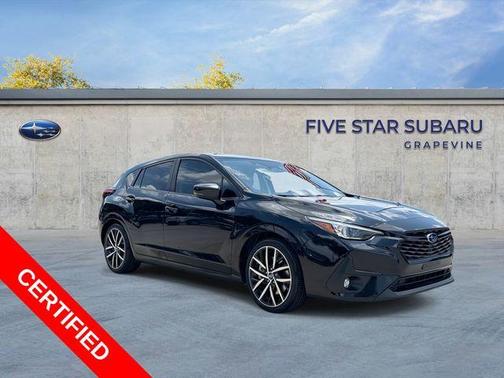 Crystal Black Silica 2024 Subaru Impreza Sport