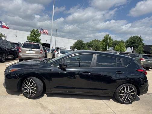 Crystal Black Silica 2024 Subaru Impreza Sport