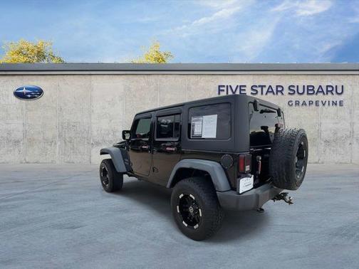 Black Clearcoat 2015 Jeep Wrangler Unlimited Sport