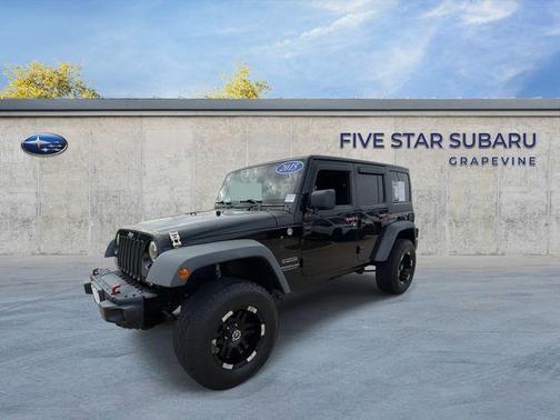 Black Clearcoat 2015 Jeep Wrangler Unlimited Sport