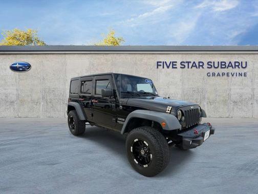 Black Clearcoat 2015 Jeep Wrangler Unlimited Sport