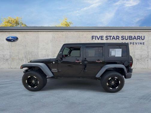 Black Clearcoat 2015 Jeep Wrangler Unlimited Sport