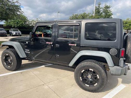 Black Clearcoat 2015 Jeep Wrangler Unlimited Sport