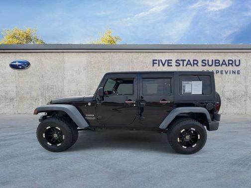 Black Clearcoat 2015 Jeep Wrangler Unlimited Sport