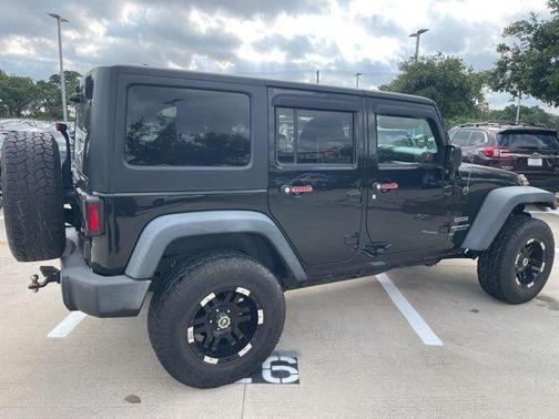 Black Clearcoat 2015 Jeep Wrangler Unlimited Sport
