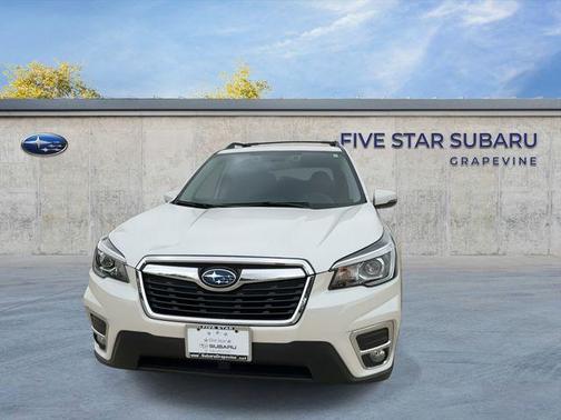 Crystal White Pearl 2020 Subaru Forester Limited