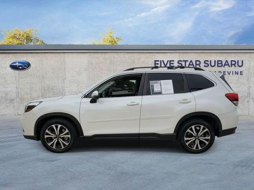 Crystal White Pearl 2020 Subaru Forester Limited