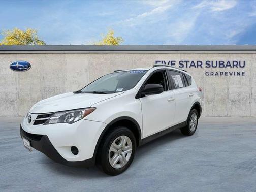 Super White 2014 Toyota RAV4 LE