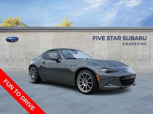 Machine Gray Metallic 2023 Mazda MX-5 Miata RF Grand Touring