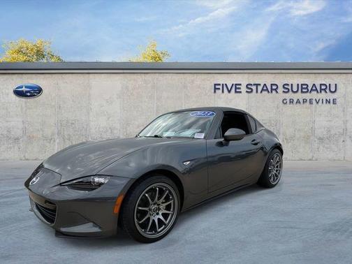 Machine Gray Metallic 2023 Mazda MX-5 Miata RF Grand Touring