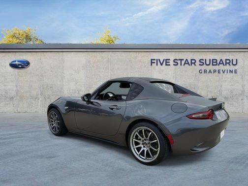 Machine Gray Metallic 2023 Mazda MX-5 Miata RF Grand Touring