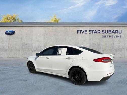 Oxford White 2019 Ford Fusion SE