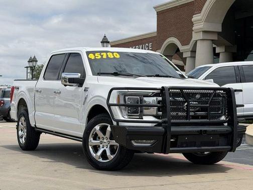 White Metallic 2022 Ford F-150 Lariat