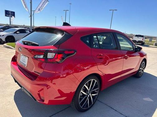Pure Red 2026 Subaru Impreza Sport