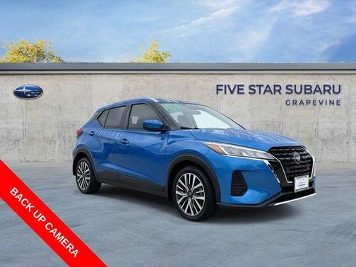 Electric Blue Metallic 2022 Nissan Kicks SV