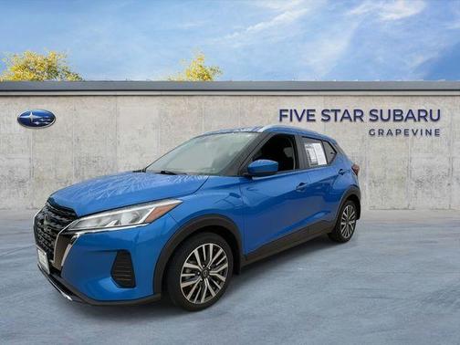 Electric Blue Metallic 2022 Nissan Kicks SV