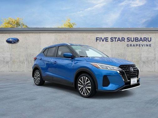 Electric Blue Metallic 2022 Nissan Kicks SV