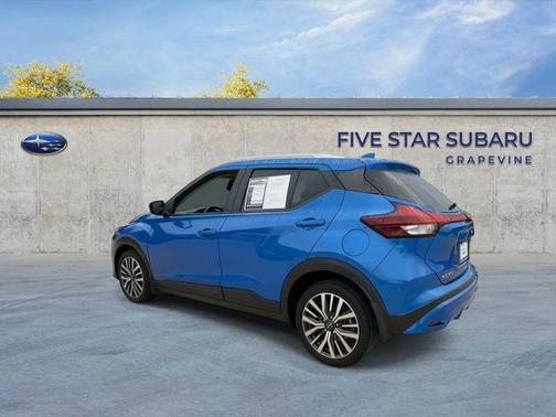 Electric Blue Metallic 2022 Nissan Kicks SV