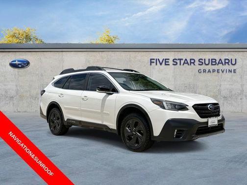 Crystal White Pearl 2021 Subaru Outback Onyx Edition XT