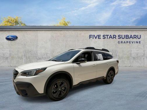 Crystal White Pearl 2021 Subaru Outback Onyx Edition XT
