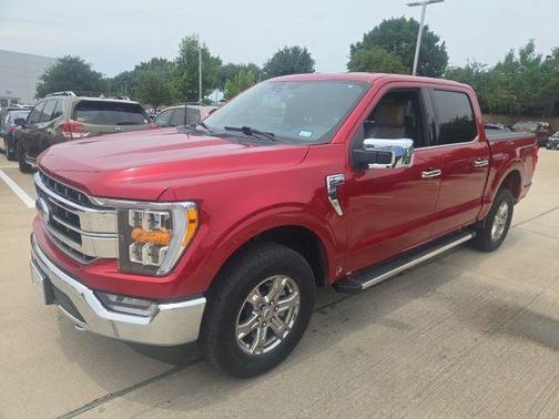 Rapid Red Metallic Tinted Clearcoat 2023 Ford F-150 Lariat