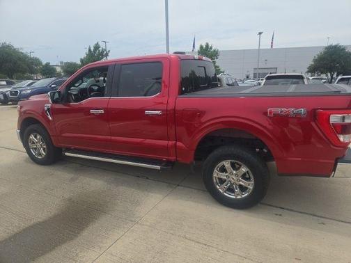 Rapid Red Metallic Tinted Clearcoat 2023 Ford F-150 Lariat