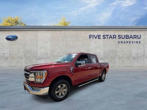 Red Metallic 2023 Ford F-150 Lariat