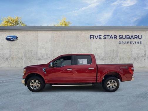 Red Metallic 2023 Ford F-150 Lariat