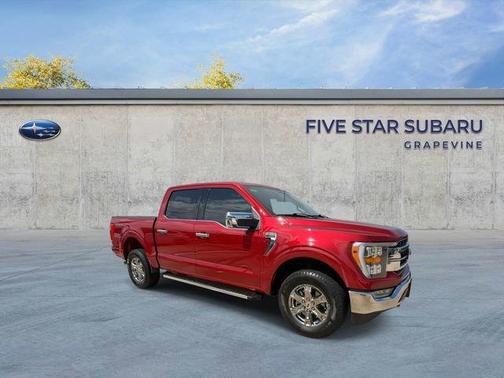 Red Metallic 2023 Ford F-150 Lariat