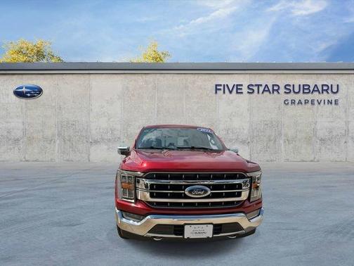 Red Metallic 2023 Ford F-150 Lariat