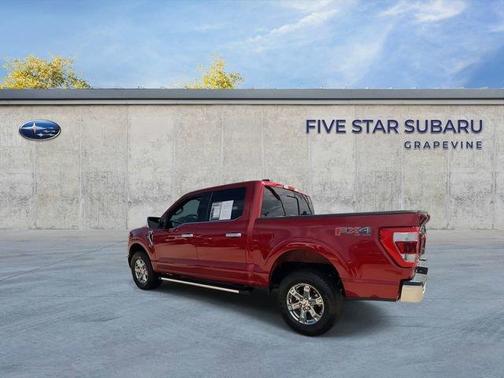 Red Metallic 2023 Ford F-150 Lariat